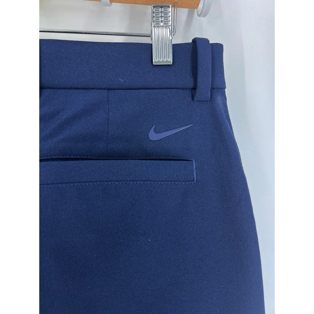 NIKE Men's 32 Navy Blue Dri-Fit Golf Athletic Shorts NWT